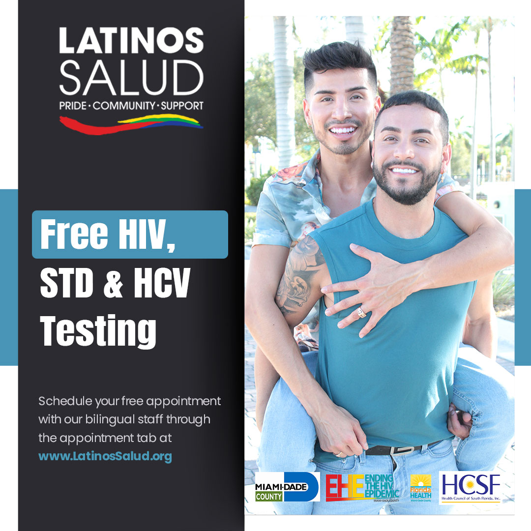 LatinosSalud's tweet photo. Schedule your free appointment with our bilingual staff through the appointment tab at https://t.co/4dqKjPPaWQ for HIV testing, STD screening, and HCV screen.
#hcsfirstday #healthcouncilsfl #floridahealthdepartment #endingthehivepidemic #LatinosSalud #DiversiSAFE #ehe #hcsf https://t.co/uV3Ti3XrHZ