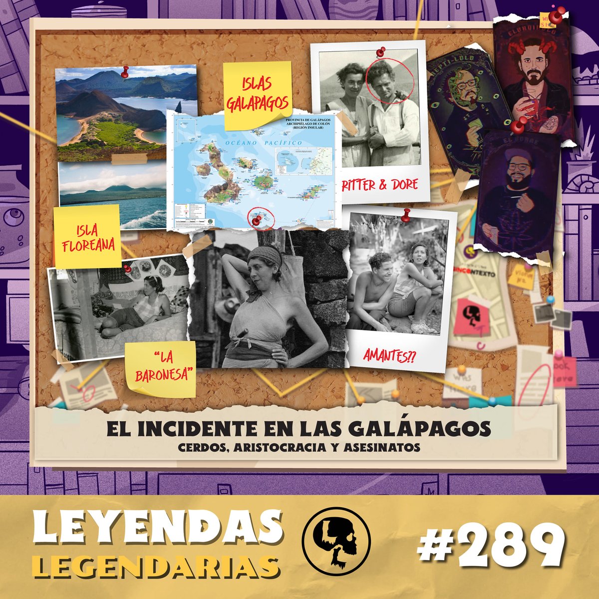 LeyendasPodcast's tweet photo. En 1929 un doctor y su novia decidieron dejar el mundo civilizado, porque lo odiaban, para crear un paraíso en una isla desierta en las Galápagos. 

Escúchanos en tu app de podcasts favorita.

https://t.co/PNFrQiminE https://t.co/V2acvefzin