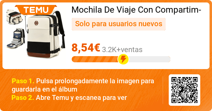makeameup's tweet photo. Mochila De Viaje Con Compartimento Para Zapatos, Mochila De Gran Capacidad Para Negocios Y Computadora, Mochila Deportiva Para Viajes Al Aire Libre
🎉 Oferta exclusiva[8,54€] 
👉 Link: https://t.co/Ds6HkmEBsV
⚠️ Cada usuario nuevo de la aplicación solo puede unirse una vez https://t.co/iDUZR9krvm