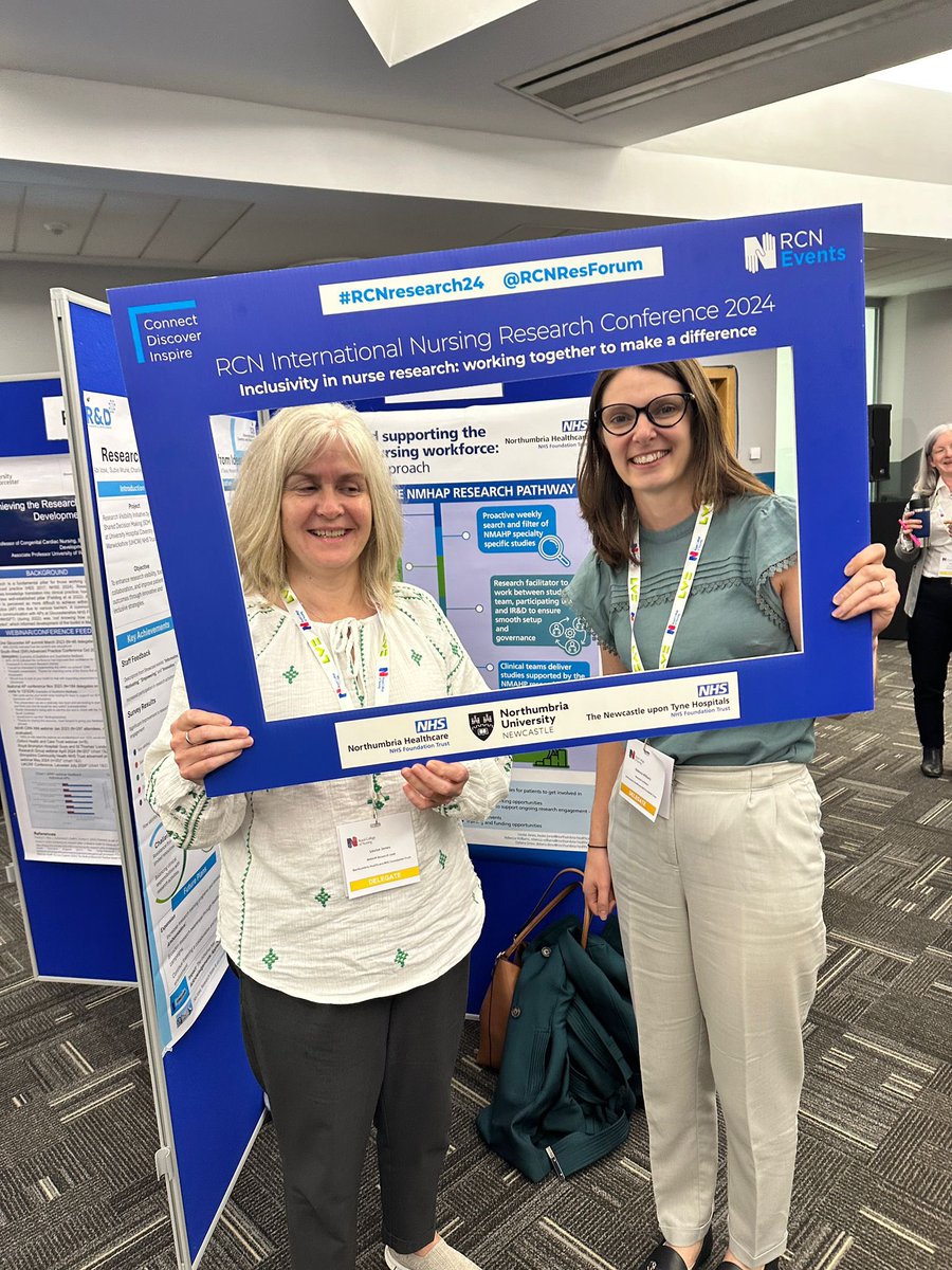 Our fabulous Rebecca Williams presenting the community teams work,  on Engaging and supporting the community nursing workforce: an innovative approach. Today at #RCNresearch24 ##Northumbria_RandD #bepartofresearch #clinicaltrials