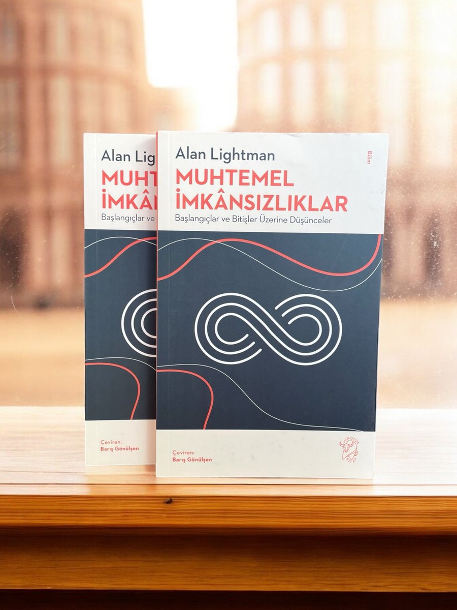 MinotorKitap's tweet photo. Ünlü bilim insanı ve yazar Alan Lightman’dan hiçlik ve sonsuzluğun imkân ve imkânsızlıklarına, kozmostaki yerimizin bu ikisi arasındaki salınıp durmasına dair derinlikli denemeler.

#MinotorKitap #Muhtemelİmkansızlıklar #AlanLightman https://t.co/rqLvWy8QEw