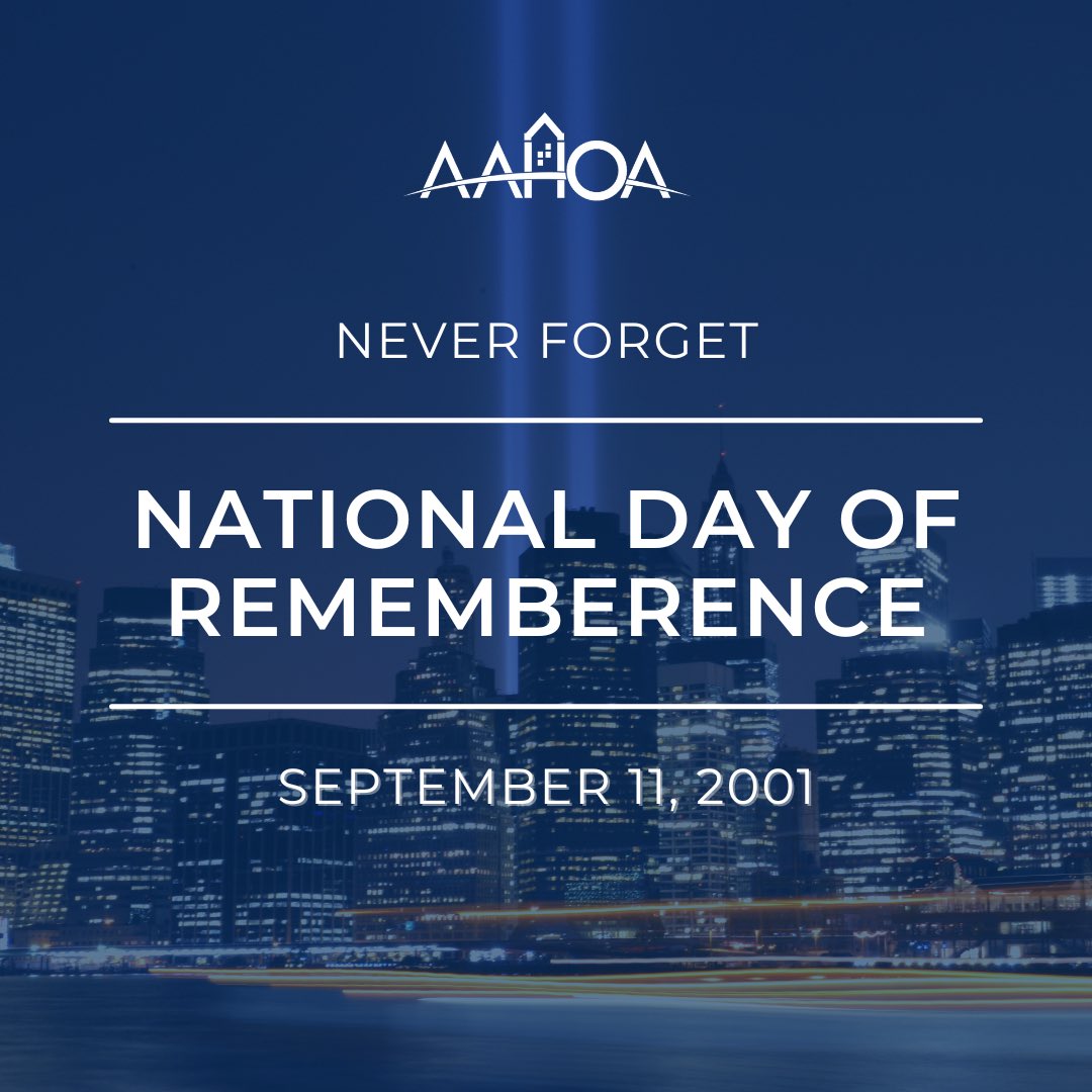 As we mark the 23rd anniversary of 9/11, we take this day to honor the lives lost, recognize the courage of the heroes who stepped forward, and reflect on the enduring strength and resilience that binds us as a nation.

We will never forget.