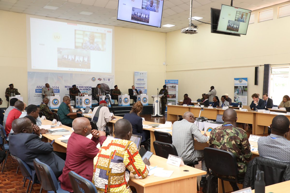 UNDPResilience's tweet photo. The #ABORNE2024 conference kicked off today at HPSS, Embakasi, Nairobi, Kenya, in partnership with @IPSTCKenya and @AborneNetwork. The event brings together leading borderlands specialists and researchers to explore ‘Resilience and Social Cohesion in Africa's Borderlands. https://t.co/I1bA5SI06e