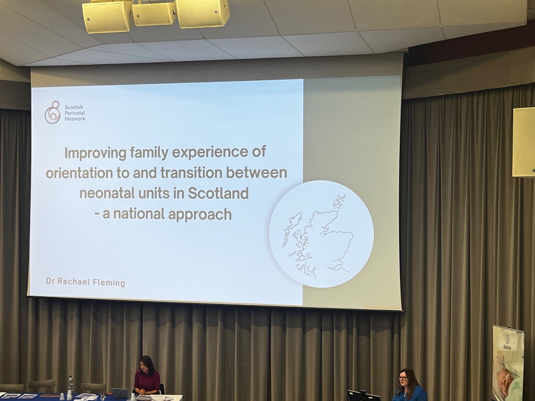 Anoo Jain (@anoo_jain) on Twitter photo #BAPM24 A National approach to improving  family experience in and between Scottish neonatal units.  Dr R Fleming, really valued by the families ๐๐ฝ #BAPM24 A National approach to improving  family experience in and between Scottish neonatal units.  Dr R Fleming, really valued by the families ๐๐ฝ