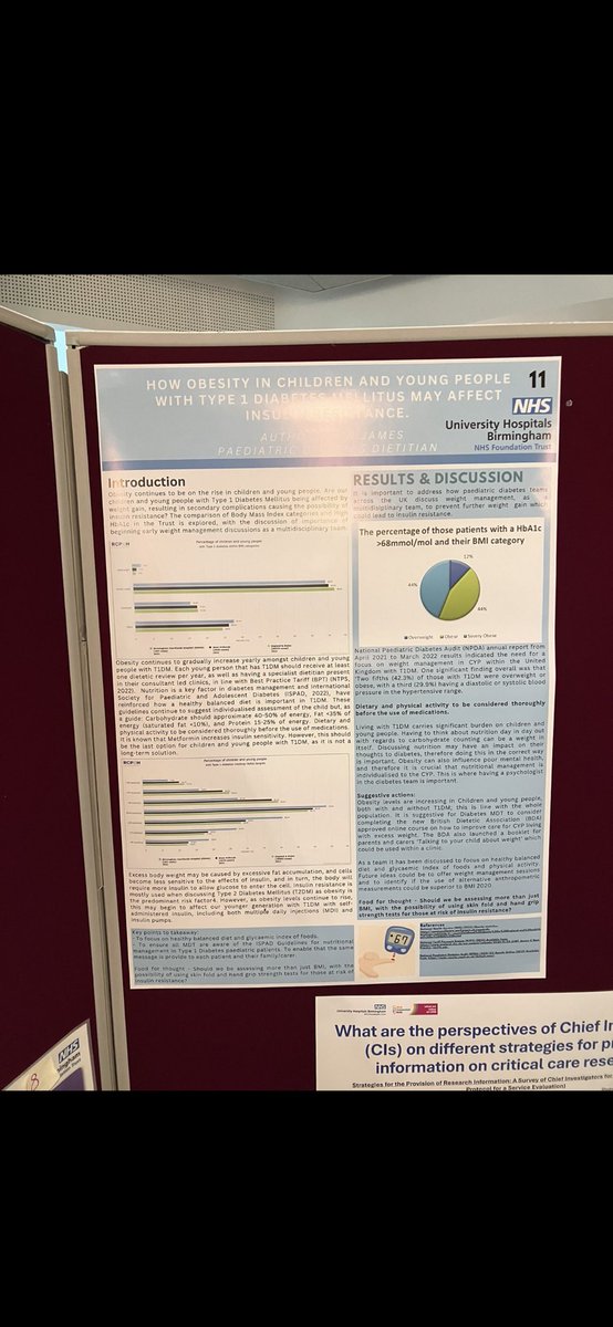 Great to see Paediatrics showing some excellent work happening across the service #uobconference24 <a href="/ameehawkes/">Amee Denyer-Smith</a> <a href="/PaedRespNurse/">Paed Resp CNS & PNA</a> <a href="/PiperWilkins2/">Piper Wilkins</a> <a href="/solihull_ccn/">SolihullCCN</a> <a href="/BhavnaGokani/">Bhavna Gokani</a> <a href="/Traceynash28/">tracey nash</a>