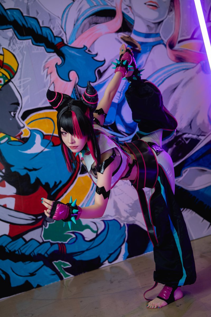cyama28's tweet image. 【　ストリートファイター6／ジュリ　】 
#RAGE_SUPER_MATCH #コスプレ