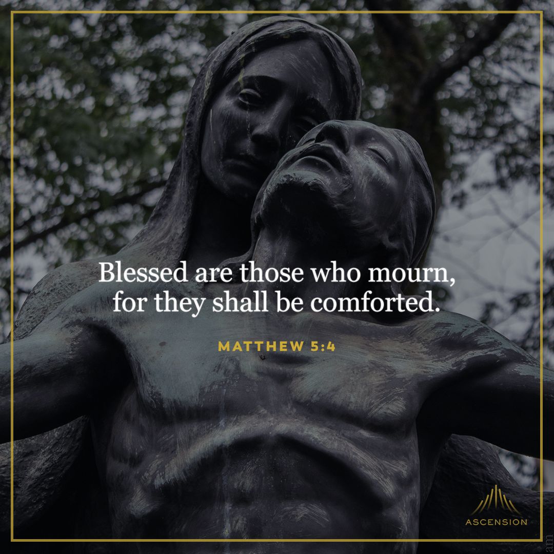 AscensionPress's tweet image. Prayers for all those who mourn, especially those who lost loved ones this day.