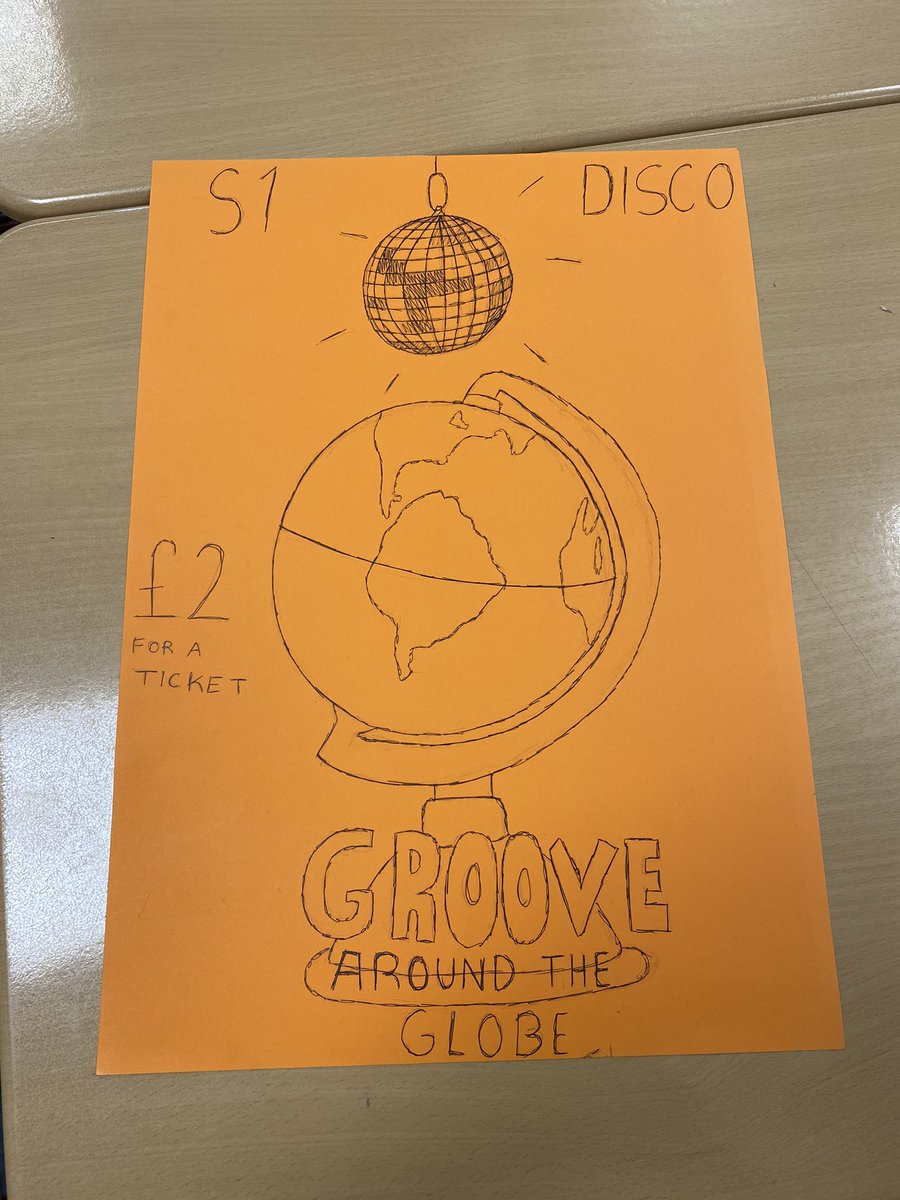 S5/6 Travel and Tourism have been busy organising the S1 Welcome Disco 💃🏼🕺🏼 Catch us at Monday’s assembly for all the need to know information 🌎