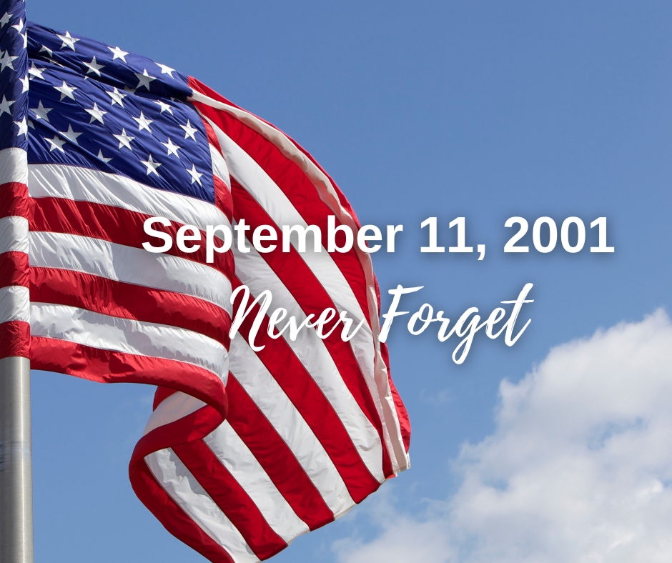 ROSSCommTeam's tweet photo. "Time is passing. Yet, for the United States of America, there will be no forgetting September the 11th." 
President George W. Bush
November 11, 2001 https://t.co/law5hn5TA2