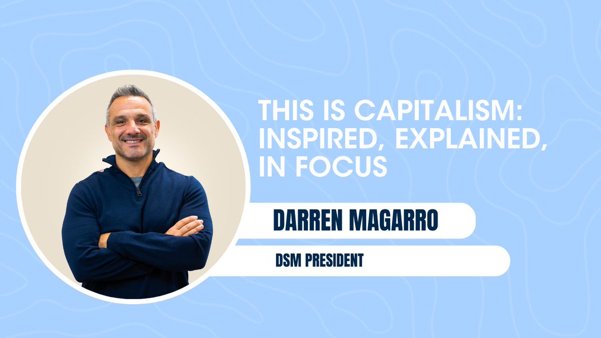 Darren Magarro founded his marketing agency after opting to realign his priorities. Over 17 years, he built a culture centered on work-life balance, strong relationships, and community involvement.

Listen to his story on This Is Capitalism: thisiscapitalism.org/podcast/dsmdar…