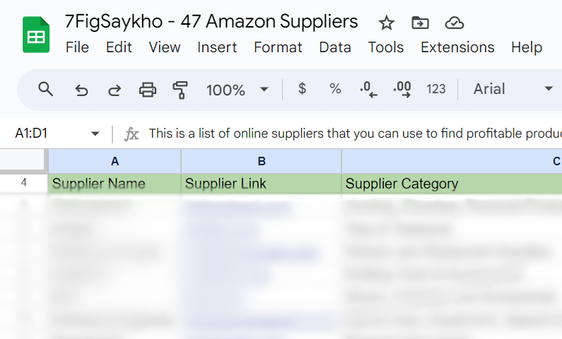 Stop struggling to find profitable Amazon inventory

Here are 47 suppliers with 6 figure potential

Like and comment "FBA" and I'll send them your way for free

24 hours only
RT for a bonus starter kit (Also free)