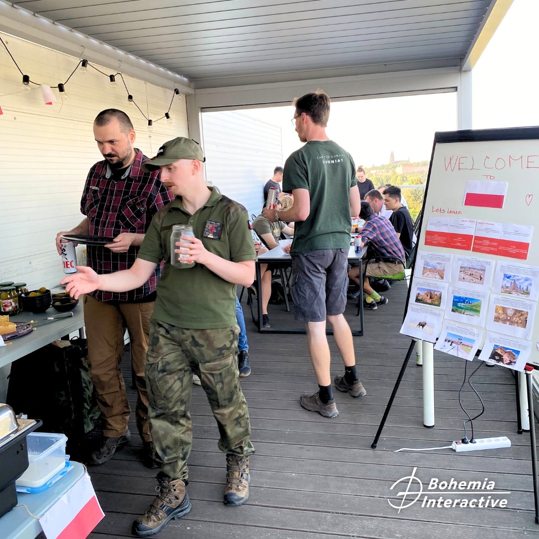 bohemiainteract's tweet photo. Last week we had another continuation of our after-work #InternationalNight party, the theme of which was #Poland. ❤️🤍 There was tons of great food, drinks and an evening full of fun provided by our colleagues from Poland and the HR and Operations teams. 🥳 https://t.co/NPUNAvDis8