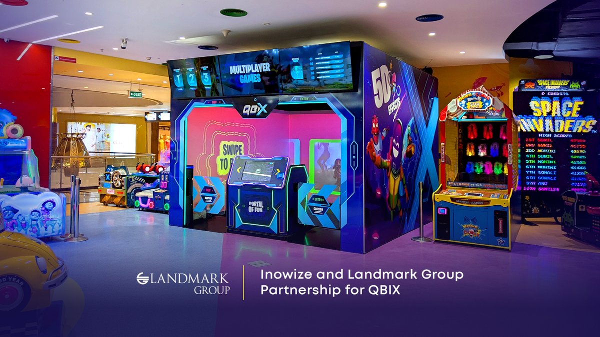 intergamefun's tweet image. Inowize signs deal with Landmark Group

Read more: ow.ly/Hq6W50TkQHv

#Inowize #LandmarkGroup #Qbix #MiddleEast #India #immersiveattraction