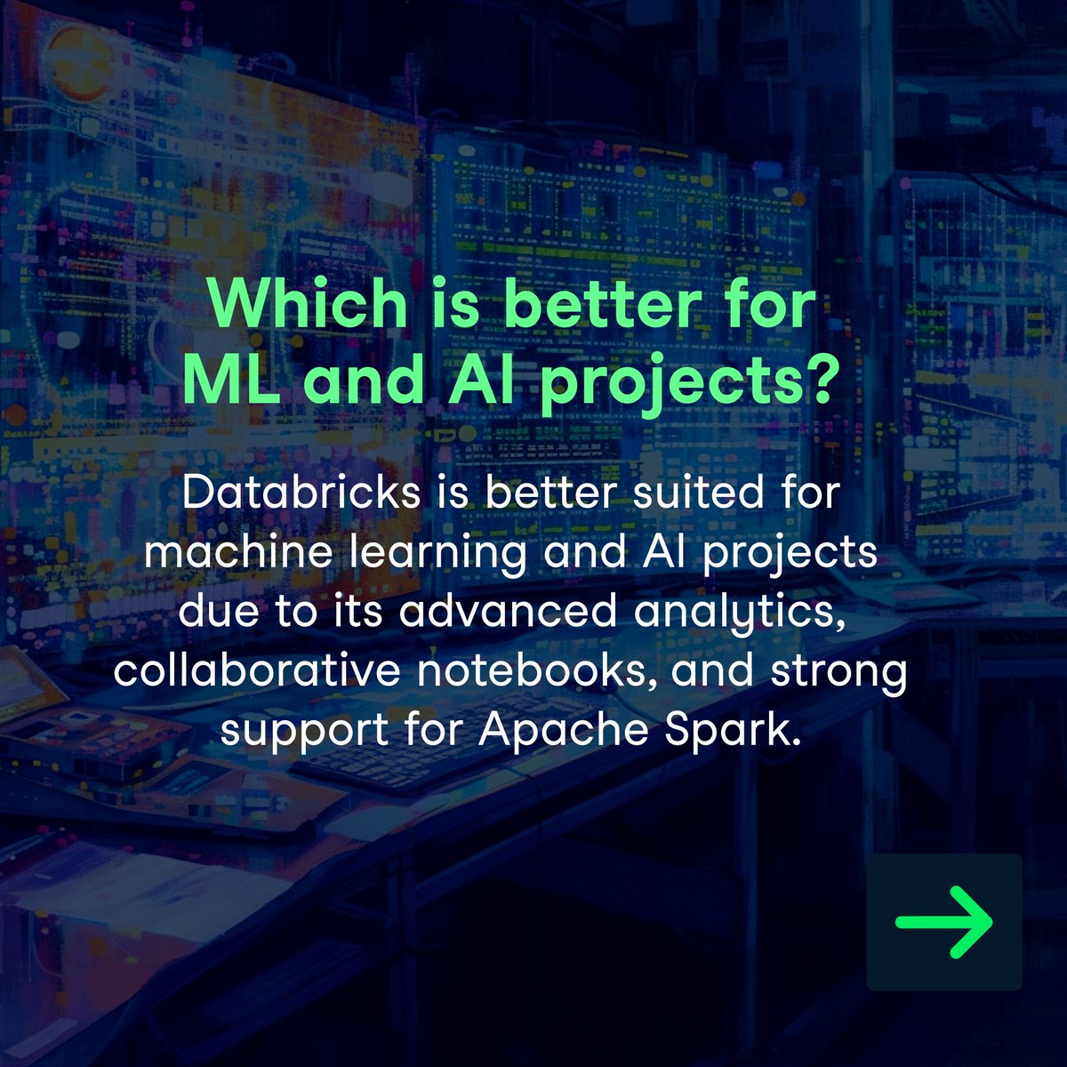 DataCamp's tweet photo. 🔍 Real-time analytics with Azure Synapse or machine learning pipelines in Databricks—which should you choose? 

Explore their features, use cases, and integration capabilities to help you decide.

Read on 👉 https://t.co/T4yg1f4zoB

#DataScience #AzureSynapse #Databricks https://t.co/M624yfWnZR