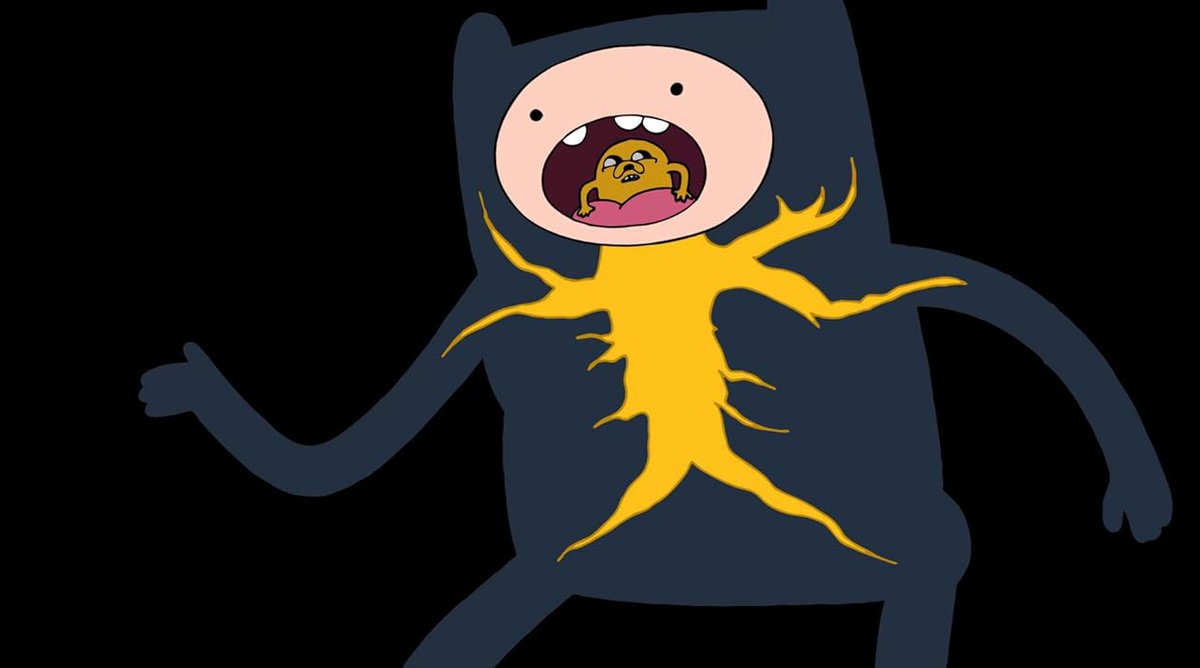 JohnFeightner's tweet photo. BUT I SAW IT ON TELEVISION! 
Sir, that was an episode of Adventure Time. And they're best friends working through a disagreement. https://t.co/WmISpBZ0eK