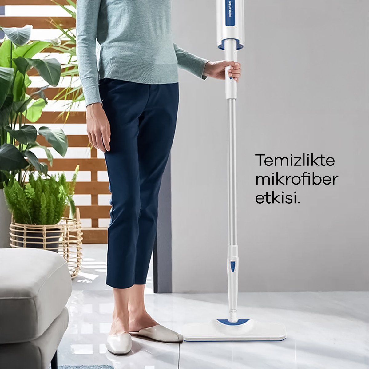 neutronlife's tweet photo. 🧼✨ Temizlikte Mikrofiber Etkisi!
Neutron Buharlı Basınçlı Antibakteriyel Paspas ve Mop ile yüzeylerinizde hijyen ve parlaklık bir arada! 🌟
#Neutron #NeutronLIFE https://t.co/frLYeq1qZb