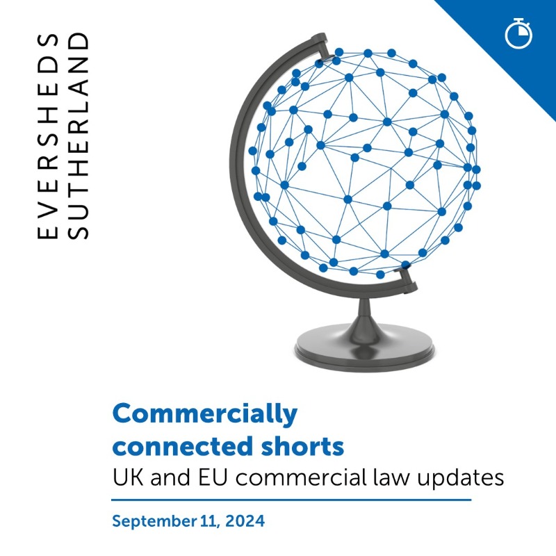 ESgloballaw's tweet photo. In this week's Commercially Connected Short, we discuss @iccwboUK DSI guidance on #trade digitalisation, the UK Product Regulation and Metrology Bill, the UK and EU sign an AI treaty to protect human rights and democracy and our global AI regulatory update.
