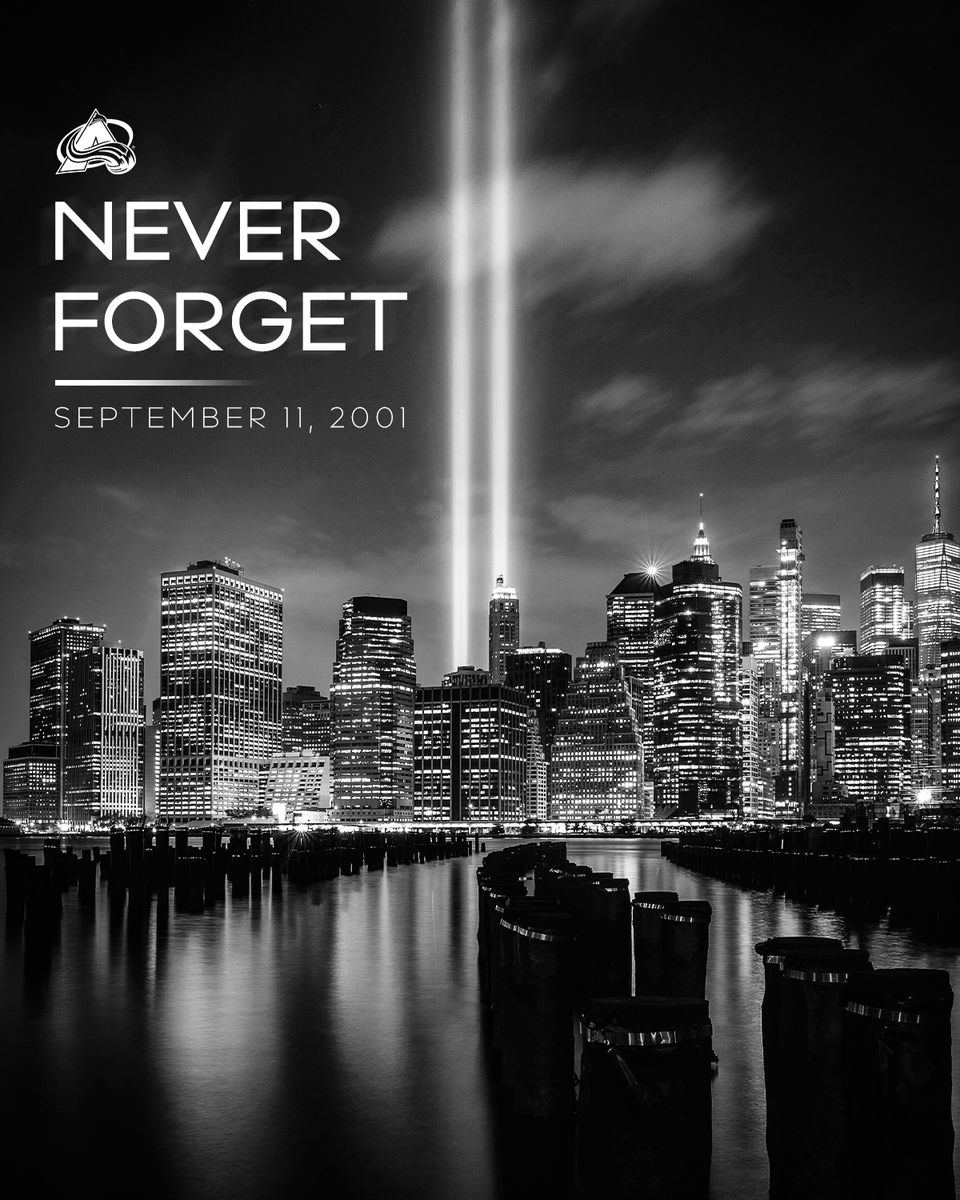 Avalanche's tweet photo. We remember. https://t.co/kMkqIVSEEA