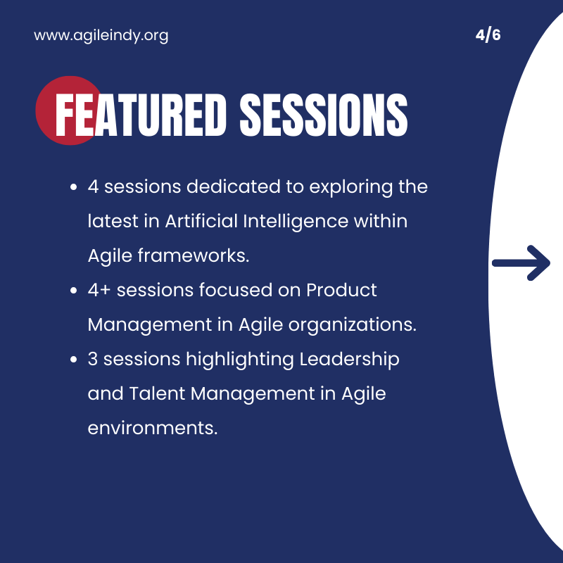 AgileIndy's tweet photo. Why Attend AgileIndy