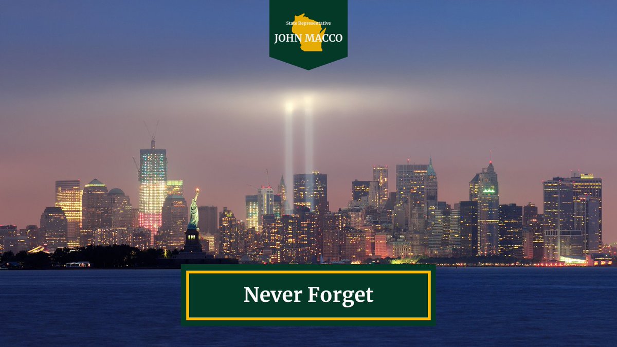 Today, we pause to remember the lives lost and the heroes who emerged on September 11, 2001. It’s a day to reflect on the strength, resilience, and unity of our nation in the face of tragedy. #NeverForget