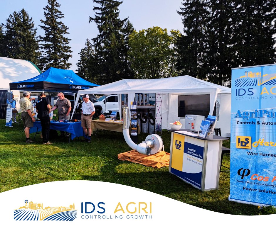 Another beautiful day just getting started at Canada's Outdoor Farm Show! <a href="/outdoorfarmshow/">Canada's Outdoor Farm Show</a>
#agriculture #automation #harness #wiring #manufacturing #grain #grainautomation #agtech