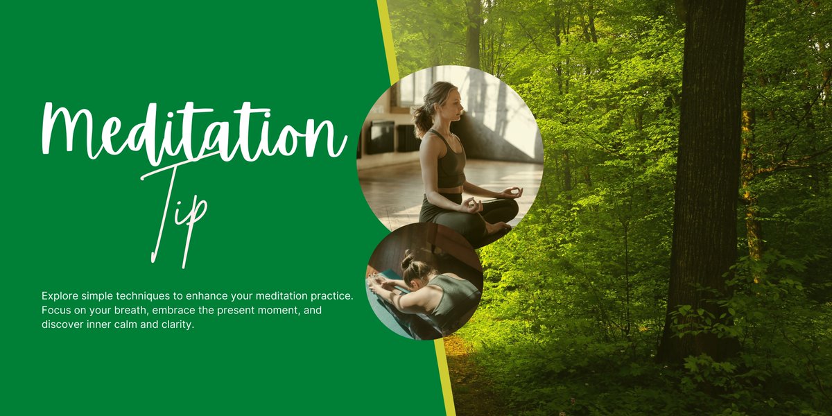 ListHealthy's tweet photo. Struggling to meditate? Start small. 

Even two minutes of focused breathing can enhance your well-being. 🌬️ 

#MeditationPractice #LongevityMindset https://t.co/bYrwuoqwDI