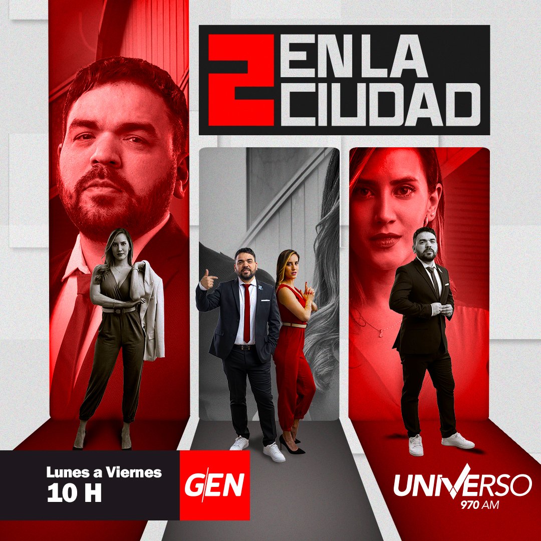 Universo 970 AM (@universo970py) on Twitter photo AL AIRE‼
▶ Arranca #2EnLaCiudad👥atendiendo todos los reclamos ciudadanos y brindando muchas informaciones hasta el mediodía🕛🗞
Te acompañan ⤵
🎙<a href="/mikeotr/">bait silvero</a>
🎙<a href="/martidiazm/">Marta DíazMonjagatta</a>
📺<a href="/SomosGEN/">GEN</a>
📻#Universo970AM AL AIRE‼
▶ Arranca #2EnLaCiudad👥atendiendo todos los reclamos ciudadanos y brindando muchas informaciones hasta el mediodía🕛🗞
Te acompañan ⤵
🎙<a href="/mikeotr/">bait silvero</a>
🎙<a href="/martidiazm/">Marta DíazMonjagatta</a>
📺<a href="/SomosGEN/">GEN</a>
📻#Universo970AM