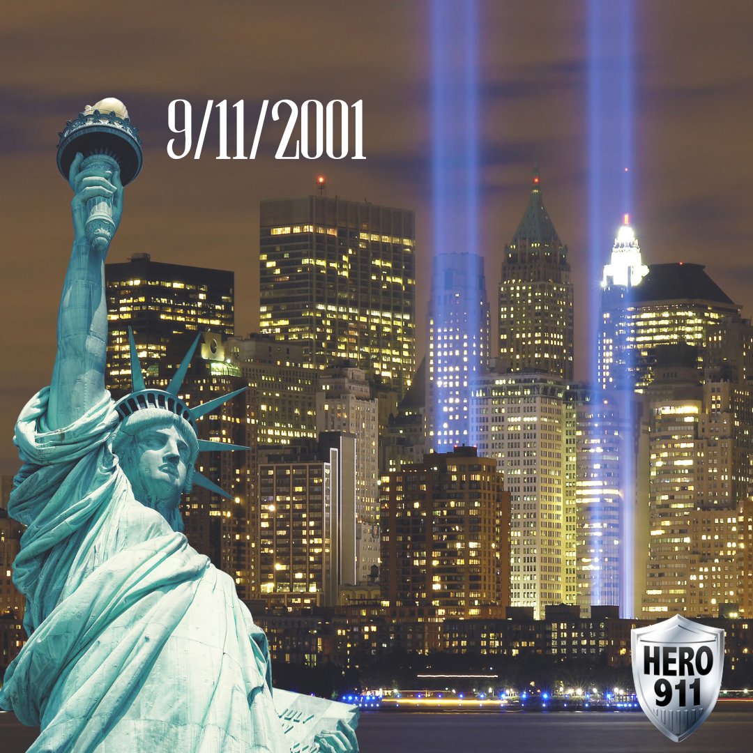 Today we honor the first responders who fought to save lives on September 11, 2001, and those who unfortunately lost their lives on that devastating day.

#September11 #911 #NeverForget
