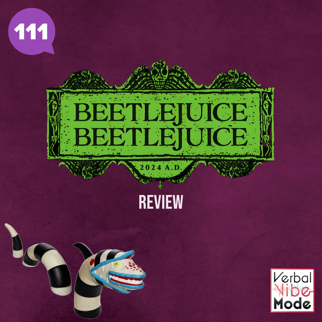VerbalVibeMode's tweet photo. 🎙️ NEW EPISODE: Beetlejuice Beetlejuice (2024) Review | 111

👂🏾 https://t.co/wChl6QtD96

🧟

#vvm #spotify #podcast

#Beetlejuice #Beetlejuice https://t.co/3EkTdGXqSJ