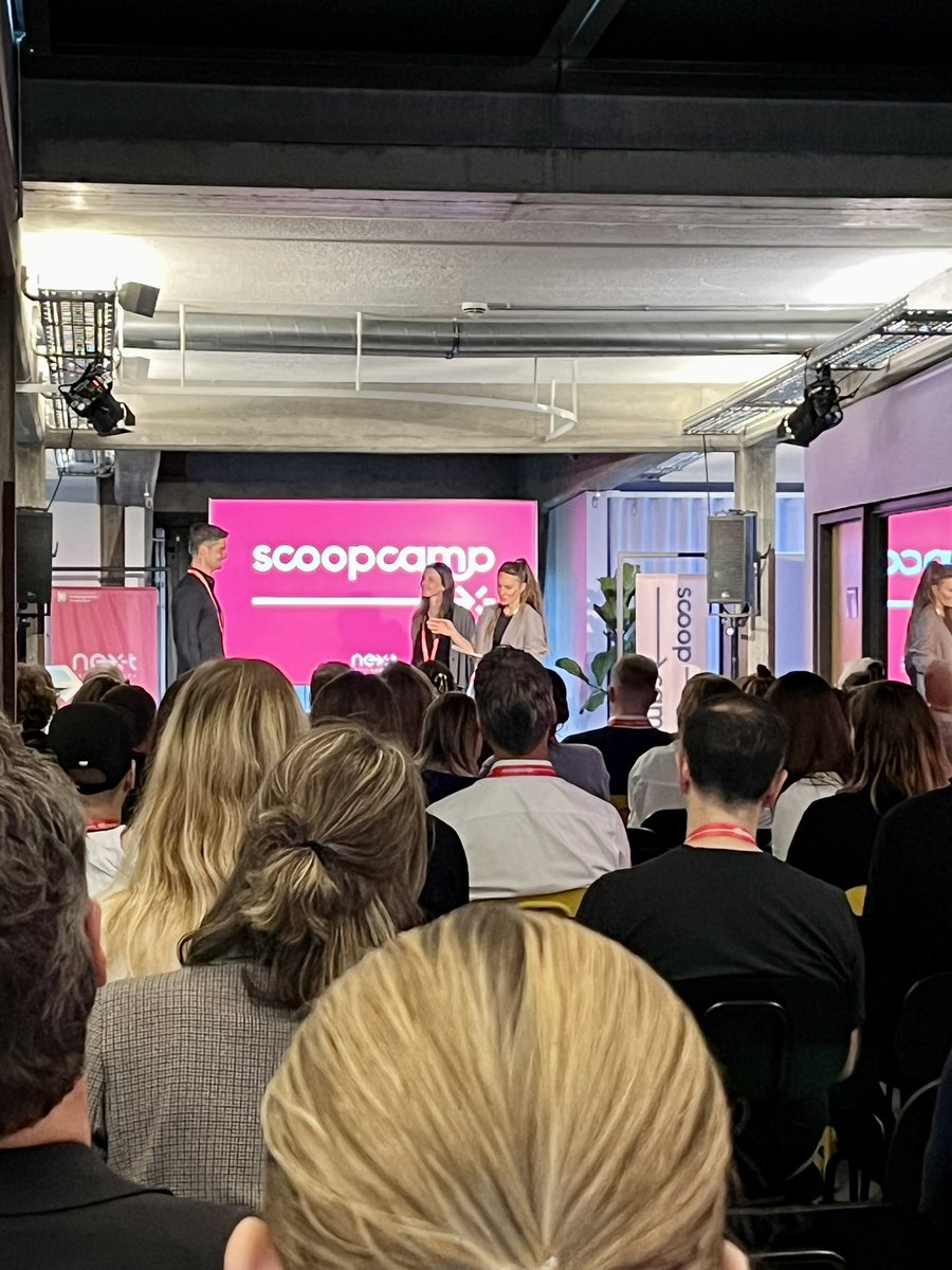 BeigelLaura's tweet image. Heute @scoopcamp in Hamburg - mit vielen Impulsen zur Zukunft des #Journalismus und schönen Aussichten. @NextMediaHH