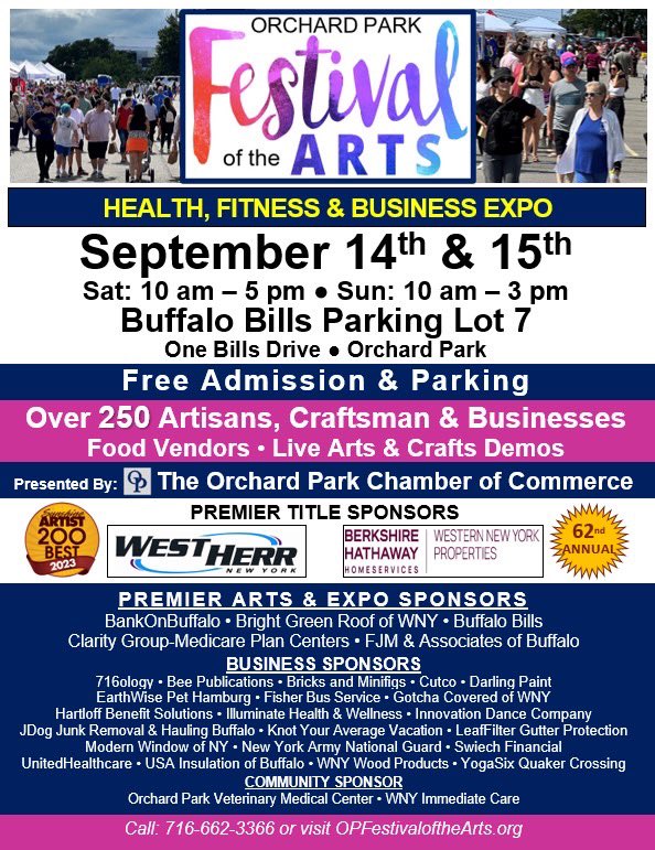 FetchDogTreats's tweet image. 🐾 Fetch! Dog Treats will be at the Orchard Park Festival of the Arts! 🖼️ Stop by and snag our $20 Fetch! Happy Bundle – 2 pouches &amp;amp; 4 Dipped Bones! 🦴🐕‍🦺

📅 Sept 14-15 | Buffalo Bills Parking Lot 7

Free admission &amp;amp; parking! Let’s #GoFetchHappy together! #OrchardParkFestival