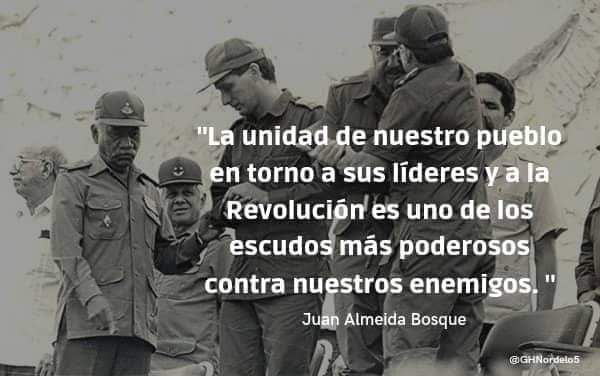 GHNordelo5's tweet photo. Siempre fieles a su legado. iAlmeida Vive! #Cuba #AlmeidaVive #CDRCuba https://t.co/IaNXxjUqAL