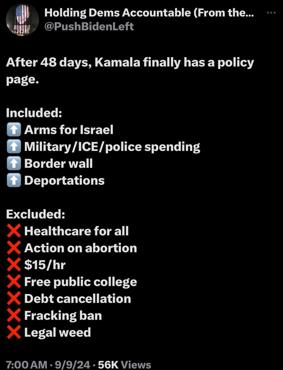 Kamala's father raised a terrible Marxist.