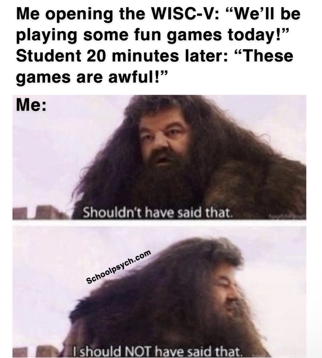 SchoolPsychDCom's tweet photo. Note to self: stick to calling them activities next time!😅 #SchoolPsychProblems #LessonLearned https://t.co/S4YP1RQ3uU