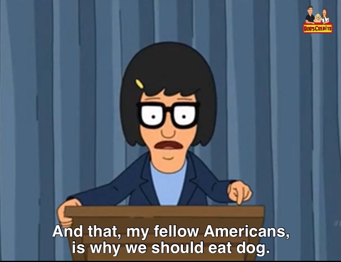 TINA! NO!