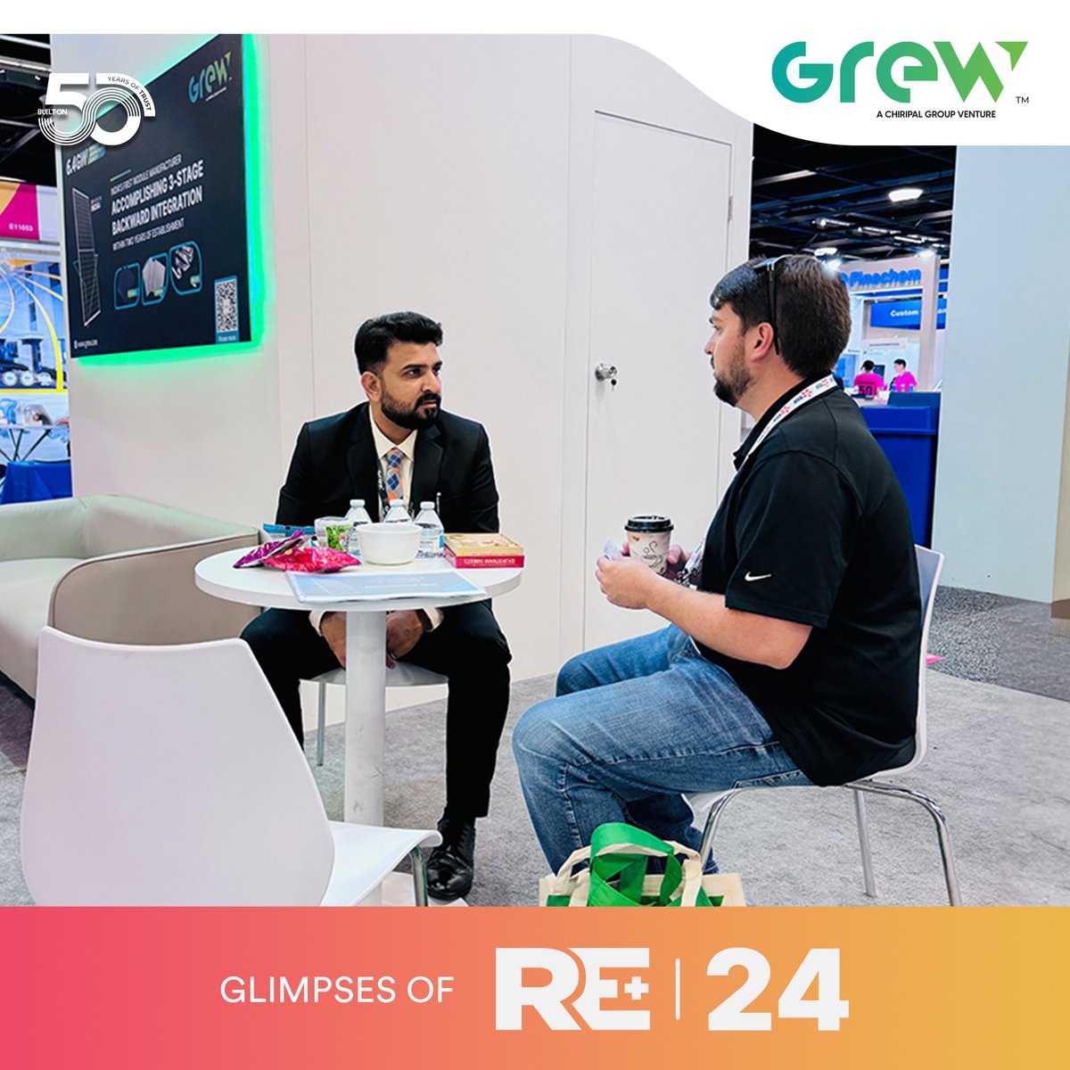 grew_solar's tweet image. Here&apos;s to keeping the momentum high and making the most of every moment!

#GREW #PoweringTheNext #NextGenModules #SolarPower #SolarEnergy #Sustainability #GoSolar #Solar #RenewableEnergy #RE+ #PVModuleExcellence #SolarSolutions2024 #Expo #Exhibition #SeeYouTomorrow #Day1