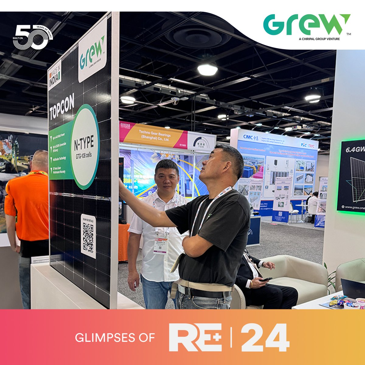 grew_solar's tweet image. Here&apos;s to keeping the momentum high and making the most of every moment!

#GREW #PoweringTheNext #NextGenModules #SolarPower #SolarEnergy #Sustainability #GoSolar #Solar #RenewableEnergy #RE+ #PVModuleExcellence #SolarSolutions2024 #Expo #Exhibition #SeeYouTomorrow #Day1