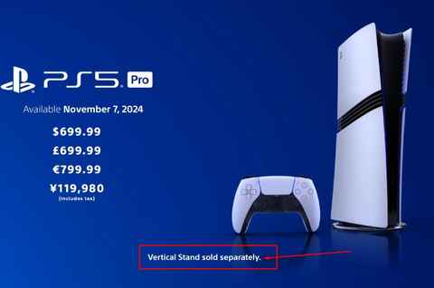 ElBastin2's tweet photo. ¿Esto es una broma o es en serio?
800 (sin lector) + 30 (están vertical)+ 120 (lector discos) = 950€ 😨😨😨

Deseando conocer que características técnicas tiene...

#PS5Pro, #PS5, #PlayStation https://t.co/ezJKNTyvdW
