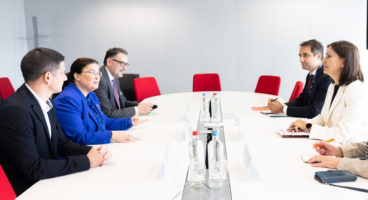 Iliana Ivanova (@ili_ivanova) on Twitter photo Productive meeting with <a href="/EmineBozkurt/">Emine Bozkurt</a>, Chair of the former High-Level Group on #GenderEquality in sport.
Proud of the progress made, but much work remains. Together, we will keep making strides for equality in sport. 💪⚽️🏅 Productive meeting with <a href="/EmineBozkurt/">Emine Bozkurt</a>, Chair of the former High-Level Group on #GenderEquality in sport.
Proud of the progress made, but much work remains. Together, we will keep making strides for equality in sport. 💪⚽️🏅