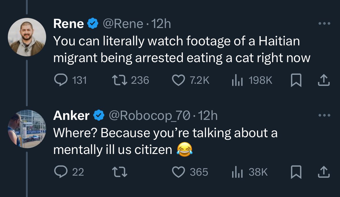 BrandonMerced2's tweet photo. @Robocop_70 @TheMotoriousPIG @Rene @unusual_whales And in this screenshot you asked “where” in reply to Rene. Followed up by people giving you evidence “where”. You don’t even read your own comments https://t.co/No8XTqSivL