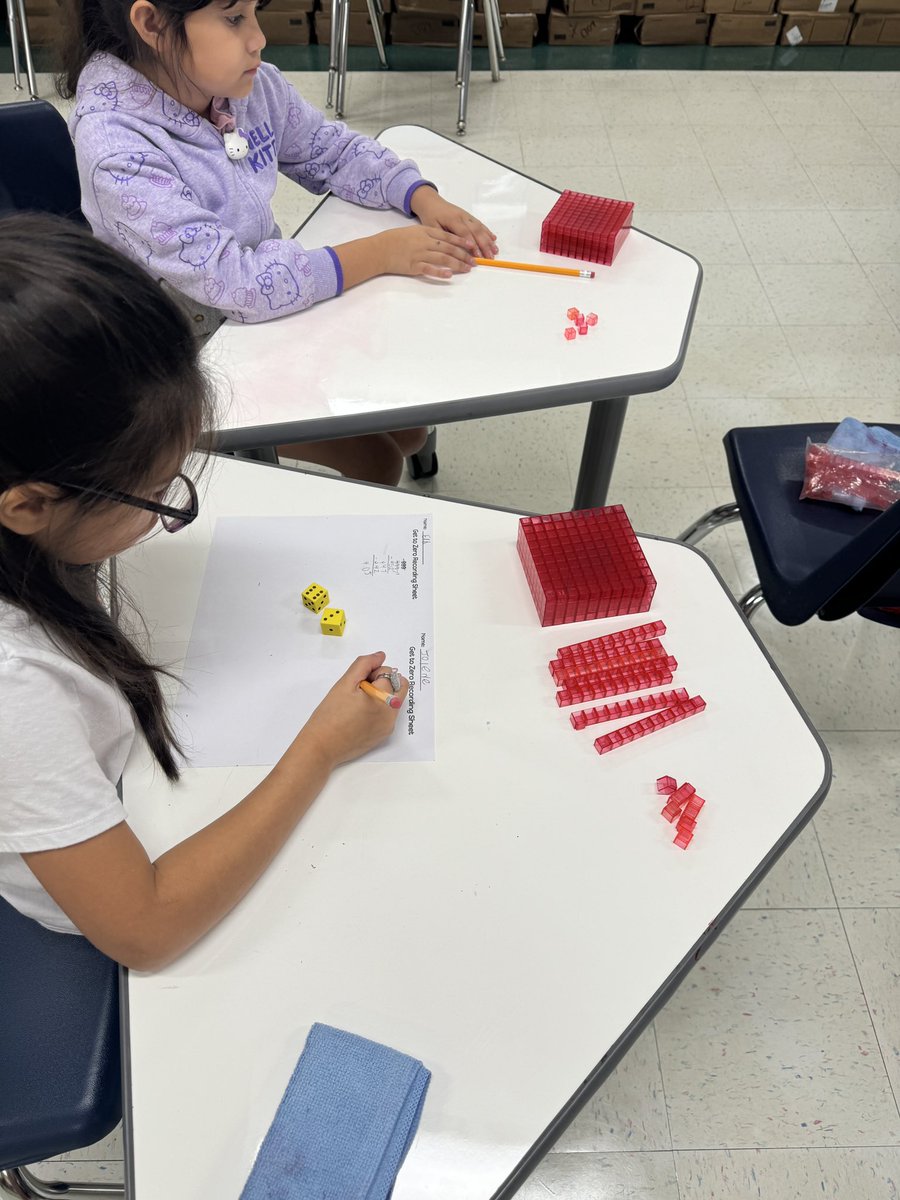 MelinaG_Math's tweet photo. 3rd graders playing Get to Zero while reviewing subtraction strategies. #teamwork #playinggames #reviewing @NISDMaCGT @NISDMeadowVill @MCherry2017 @c_maldonado_1 https://t.co/td46meSpXU