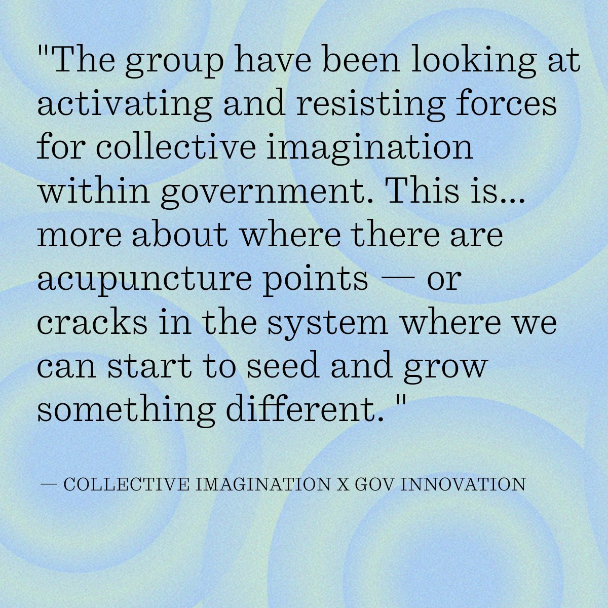 🚀 Three Huddles kicked off this summer, each one looking at practicing collective imagination in government contexts.

Read about their journey so far, and meet the 33 participants here: medium.com/imagination-pr… <a href="/jrf_uk/">Joseph Rowntree Foundation</a> <a href="/Canopy_SI/">Canopy</a>