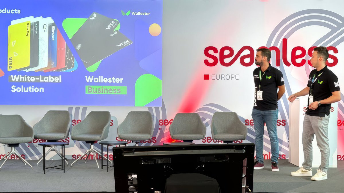 🌟 We’re back for another action-packed day at <a href="/SeamlessEU/">Seamless Europe</a>  in Munich! If you missed us yesterday, come meet Edouard, Fenicia, and Andrei at stand A88 🚀

Congrats to the winner of our raffle—Martin Rodriguez Villamil, Head of Sales at Intelica Consulting 💚