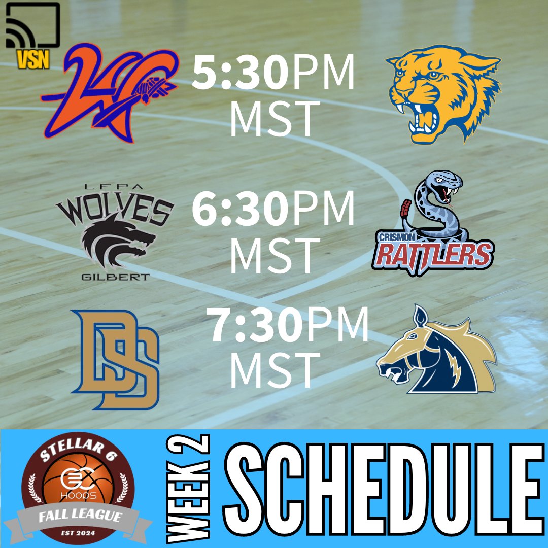 GC3Hoops's tweet photo. The Stellar 6 Boys Fall League Schedule for tomorrow. Don't miss the action every Thursday @HoopsLfpa @ArizonaPreps @GreggRosenberg1 @CedricCobb_ @trigonis30 @areacodes @Bigcityhoo27203 https://t.co/0XGmlP70OG