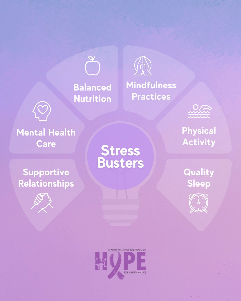 Remember to take care of yourself and reduce your stress levels with these great stress busters!

#destress #dvsurvivor #mentalhealthawareness