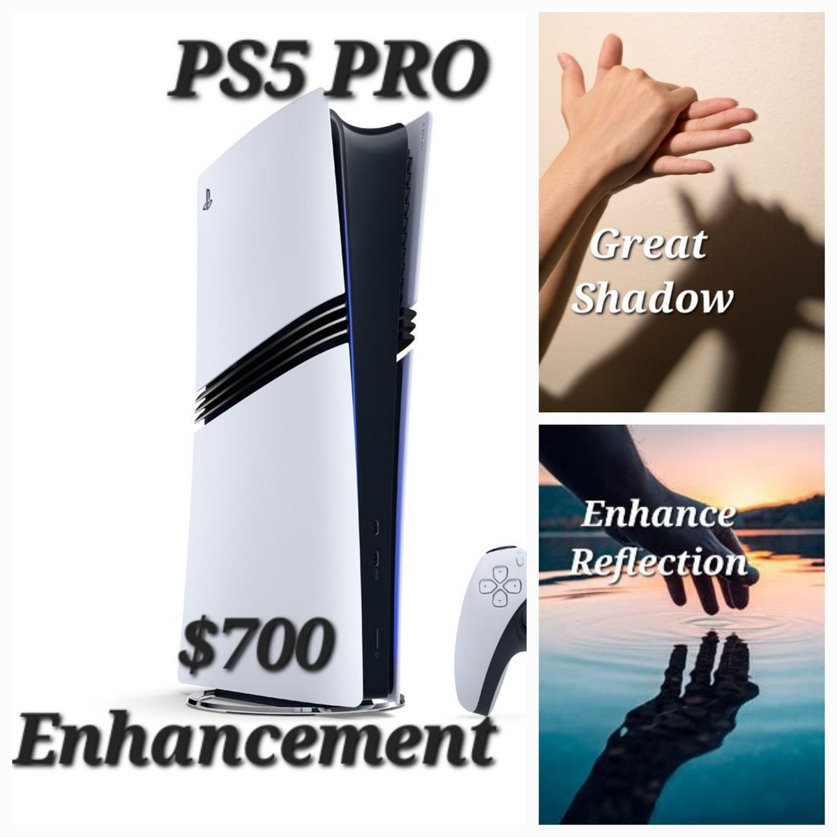 mrwow81's tweet photo. @PS5Updates Big Pass, Shadows n reflections not worth $200+ increase. @PlayStation @Sony @cerny @PS5Updates come back to reality Clowns. I'll stick to Nvidia Shield n my PS4/5. Not buying anymore Consoles. https://t.co/0tZ8EuGwQB