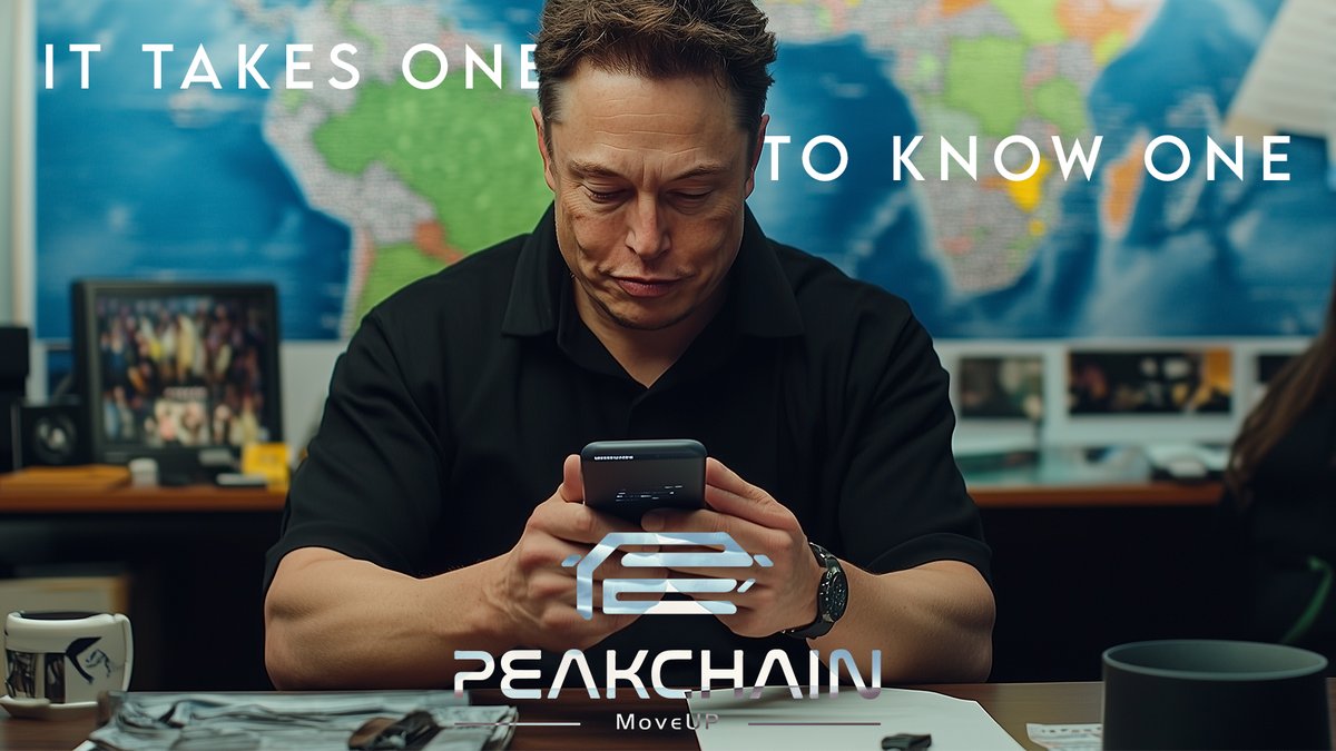 MoveUPapp's tweet photo. Even the brightest minds know where to turn for smart moves. ๐
#Peakchain #MoveToEarn #BlockchainRevolution #Innovation #SmartMoves #ElonMusk #freespeechmatters https://t.co/X8gwGfDCbF