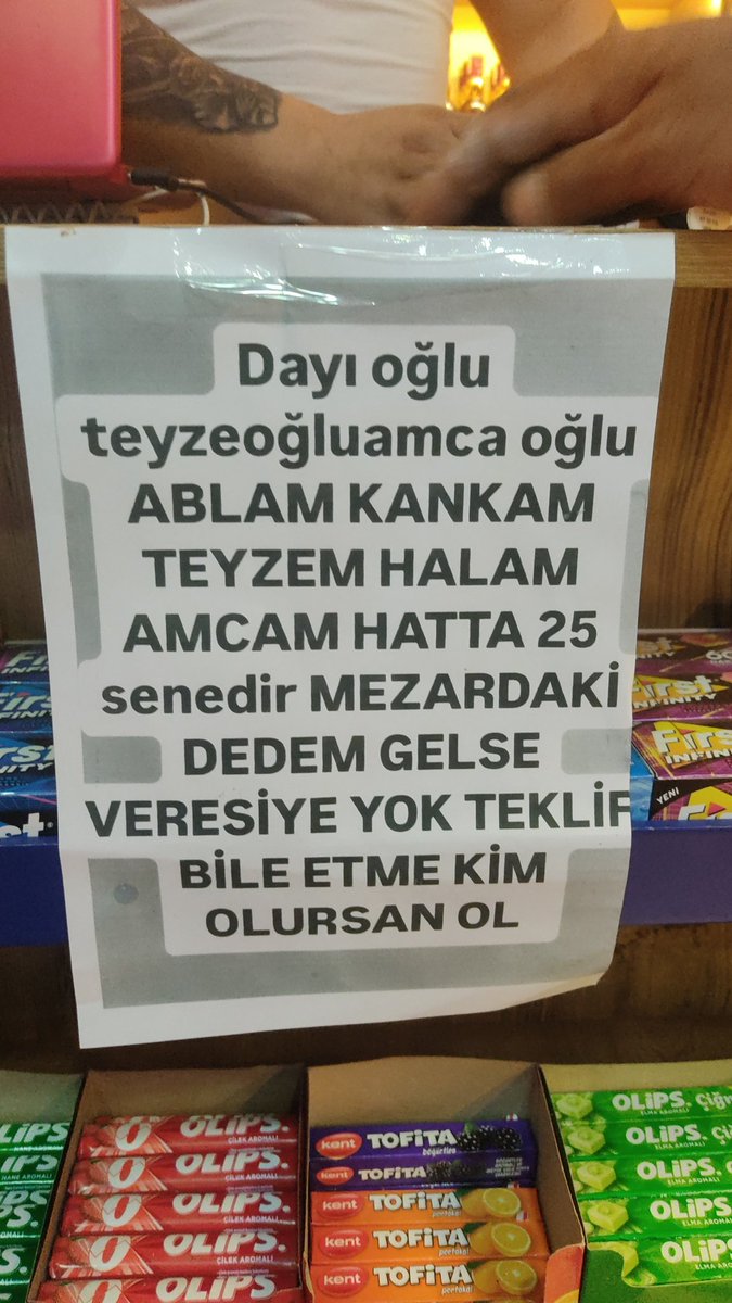 Ferhatcfc13's tweet photo. Tamam abi anladık Veresiye vermiyorsun! https://t.co/99MiBC6CUW