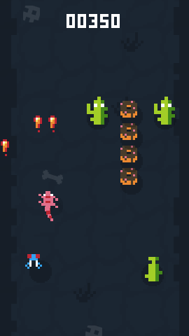Started working on a #js13k game on Sunday.  All feedback welcome eoinmcgrath.com/gecko