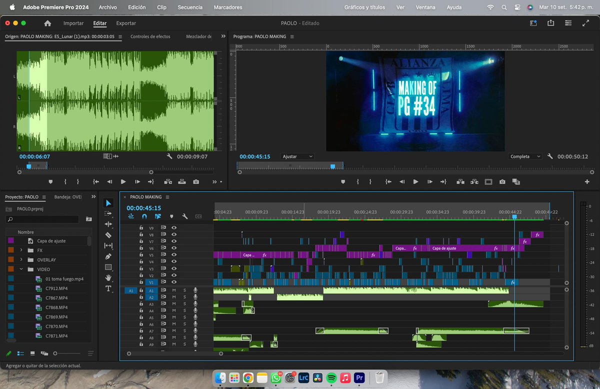 👀👀👀
Habemus Making Of.
playvideoperu.com